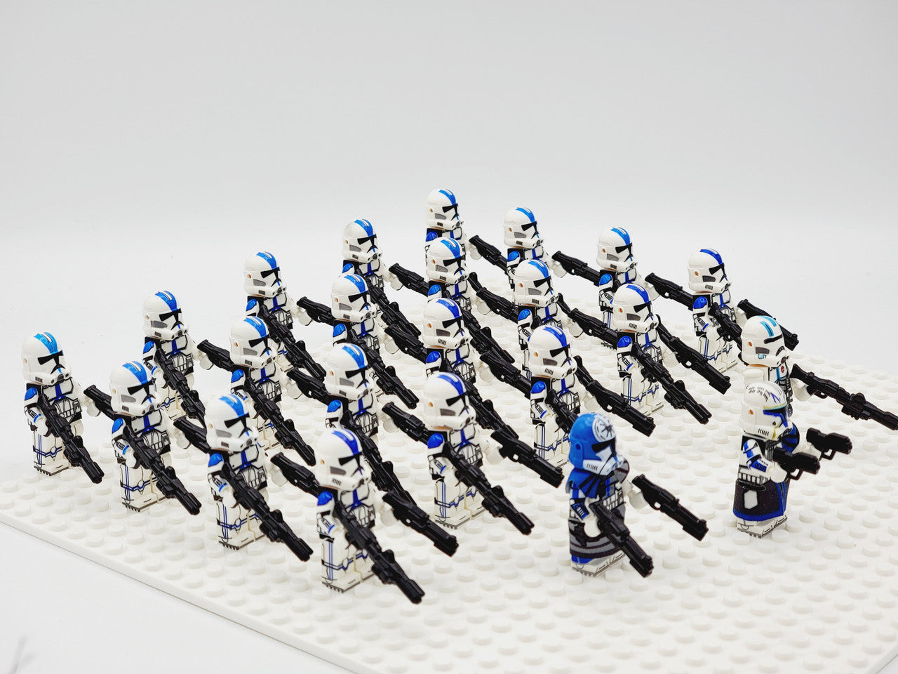 501st Captain Rex Jesse Echo Clone Troopers Army Set 23pcs