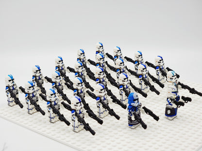 501st Captain Rex Jesse Echo Clone Troopers Army Set 23pcs