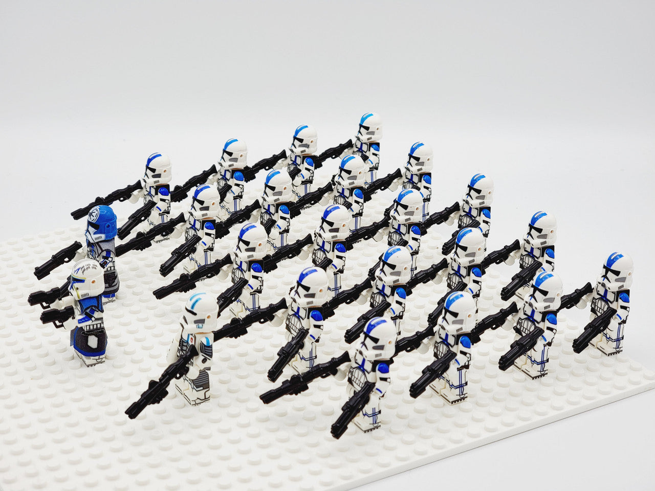 501st Captain Rex Jesse Echo Clone Troopers Army Set 23pcs