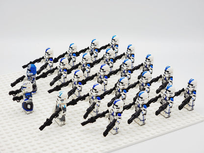 501st Captain Rex Jesse Echo Clone Troopers Army Set 23pcs