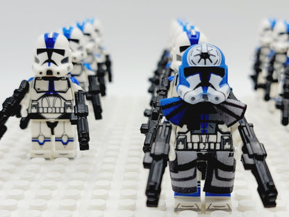 501st Captain Rex Jesse Echo Clone Troopers Army Set 23pcs