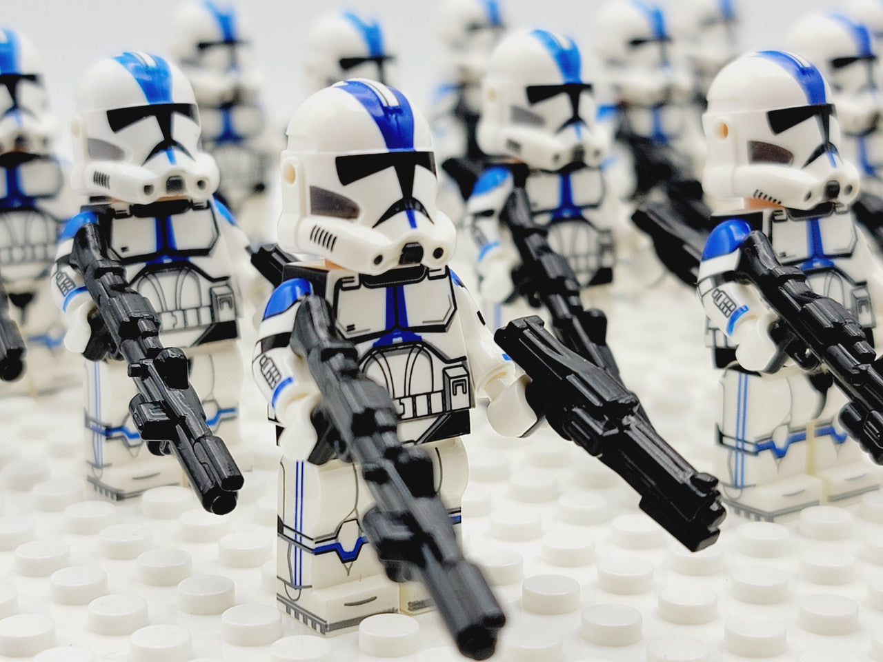 501st Captain Rex Jesse Echo Clone Troopers Army Set 23pcs