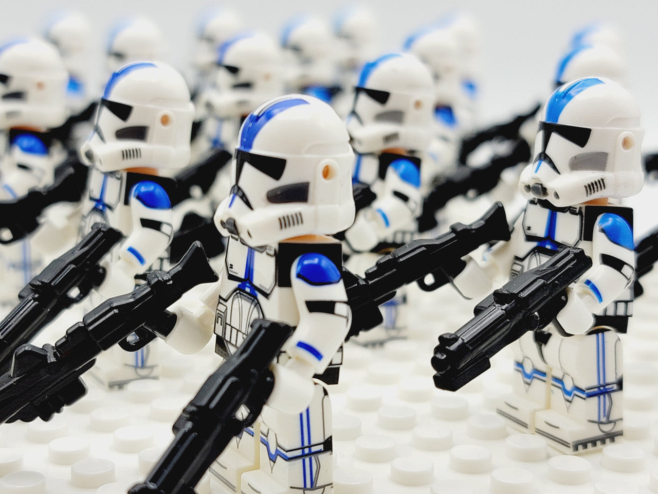 501st Captain Rex Jesse Echo Clone Troopers Army Set 23pcs