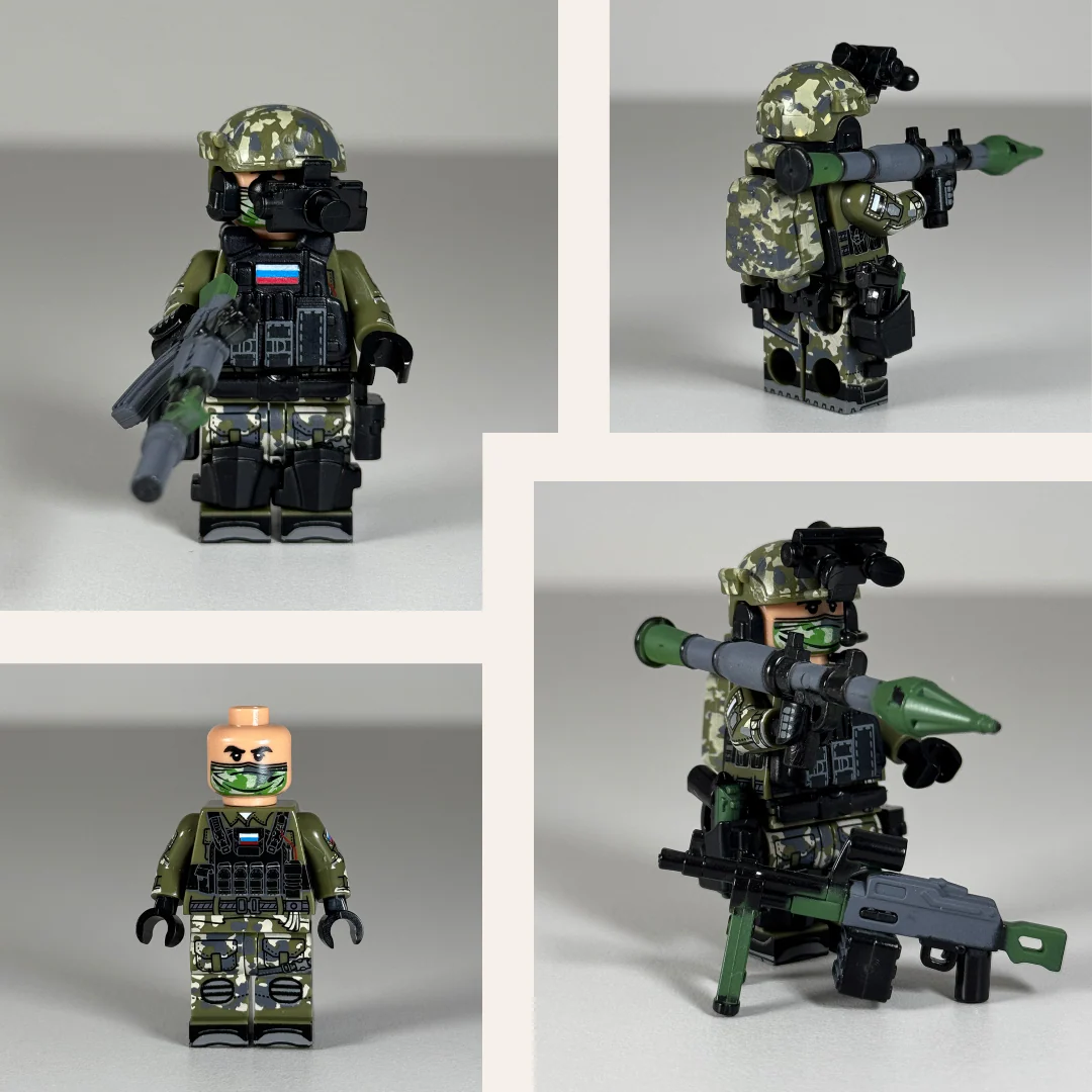 Military Minifigure Collection - 5pcs
