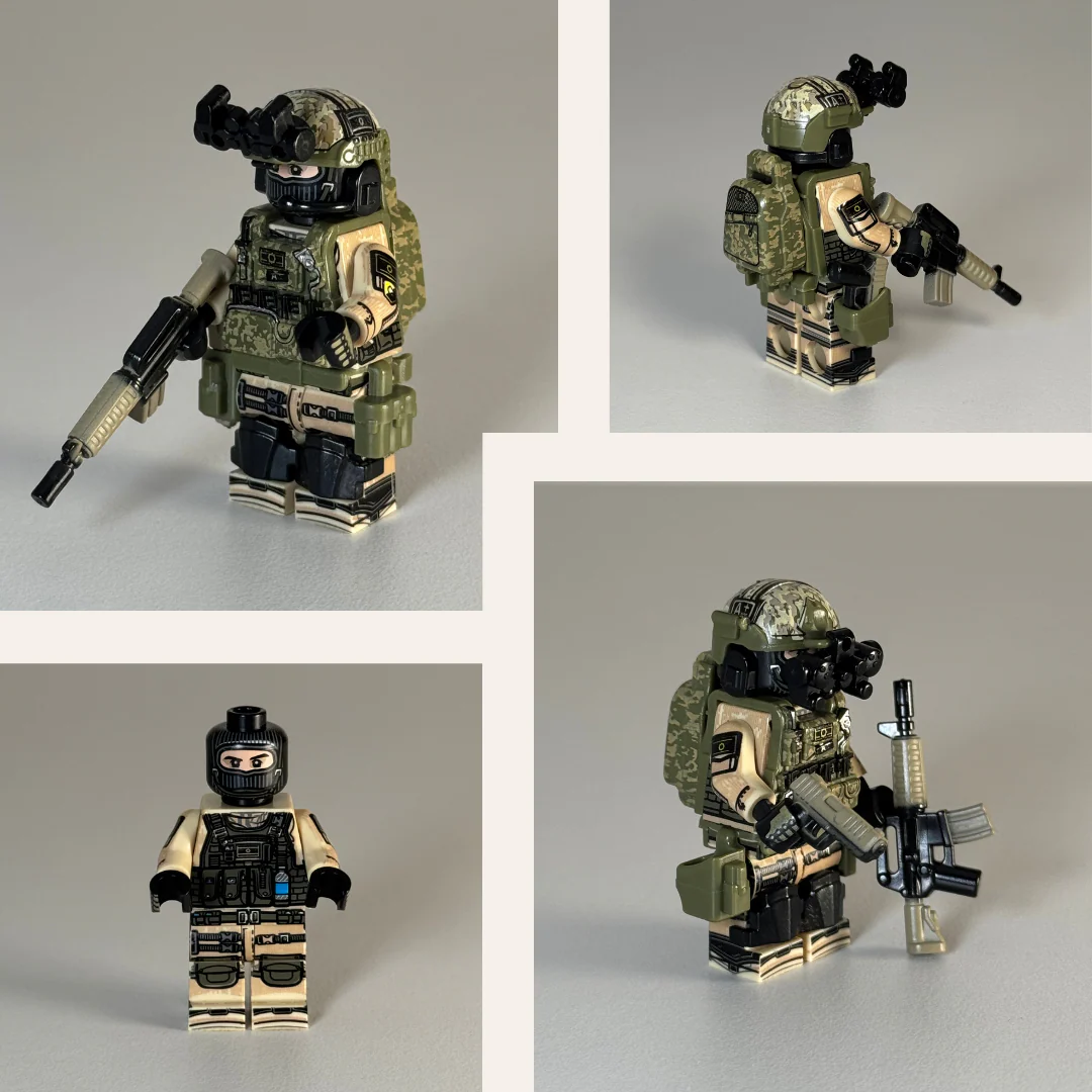 Military Minifigure Collection - 5pcs