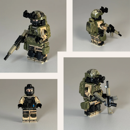 Military Minifigure Collection - 5pcs