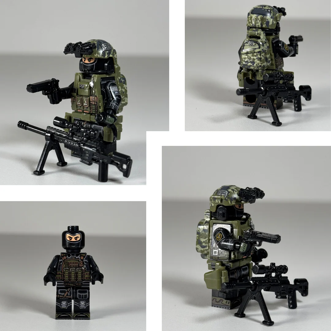 Military Minifigure Collection - 5pcs