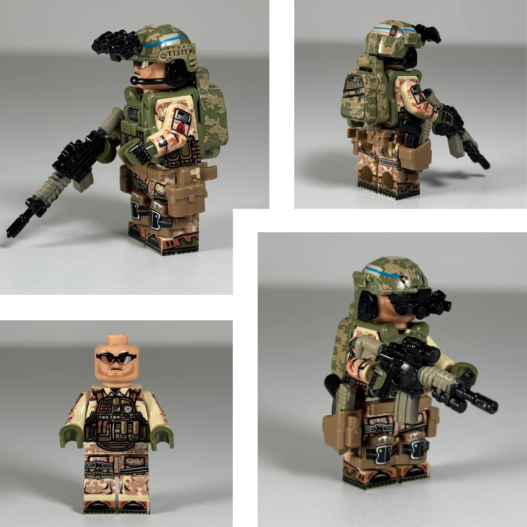Military Minifigure Collection - 5pcs