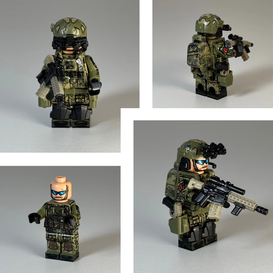 Military Minifigure Collection - 5pcs