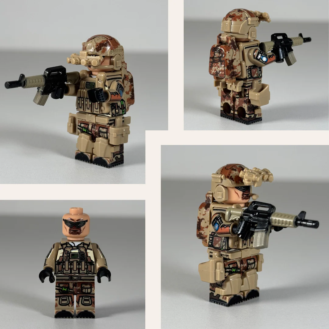 Military Minifigure Collection - 5pcs